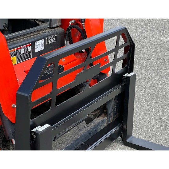 ASV RT30 Positrack Skid Steer Himac Pallet Forks | 1200kg Pallet Forks ...